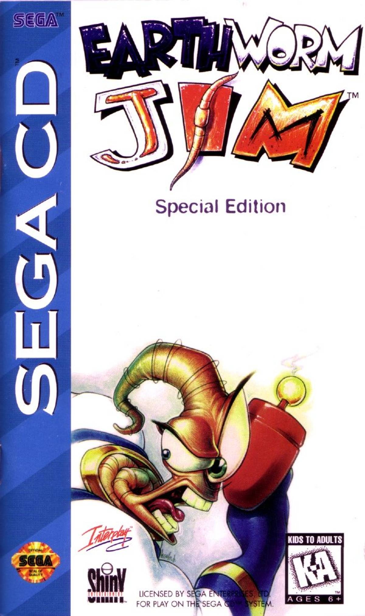 Download Torrent Earthworm Jim: Special Edition ROM – Genesis