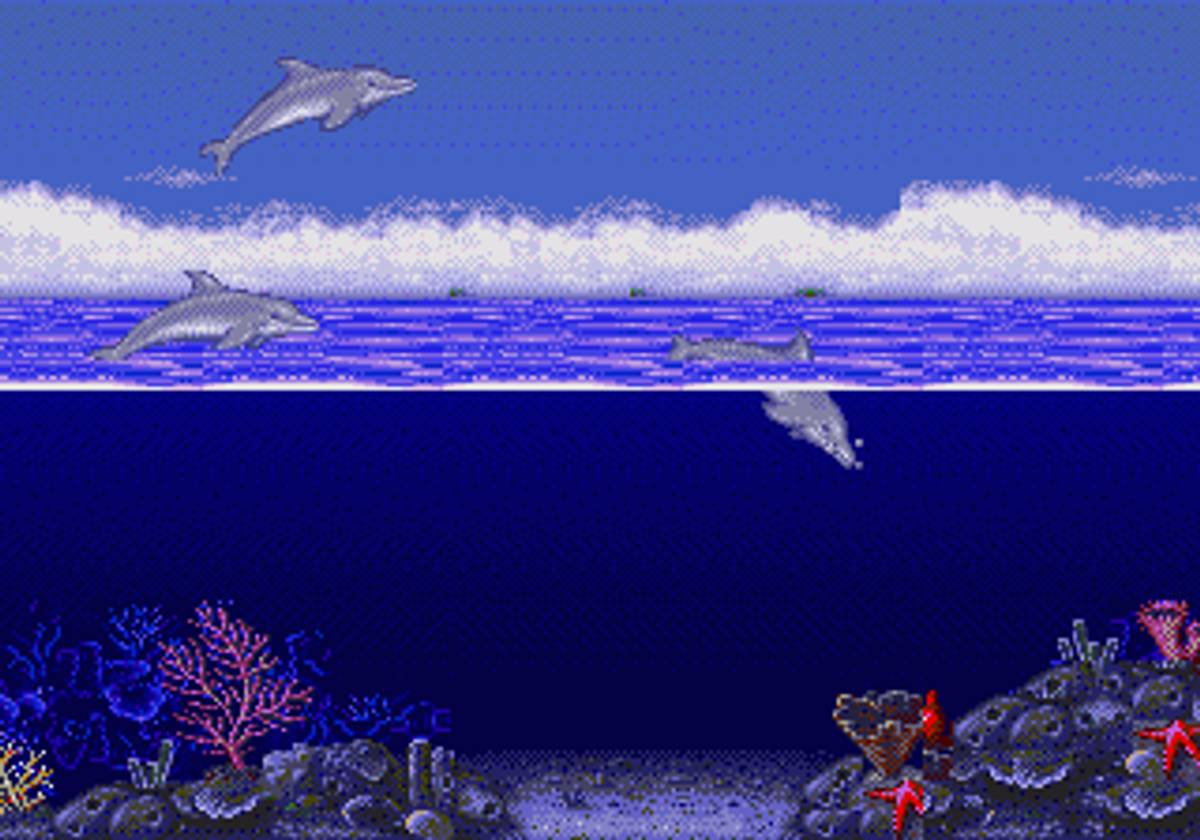 Ecco the Dolphin ROM - Genesis screenshot 1