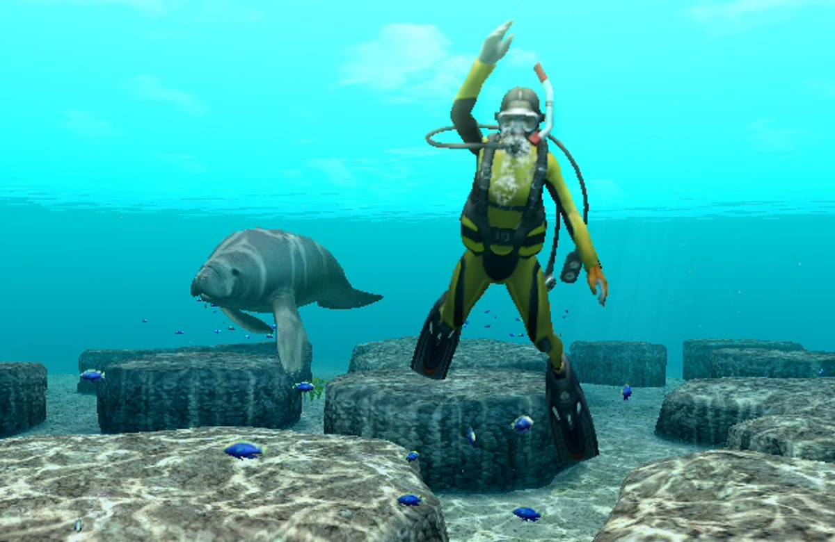 Endless Ocean: Blue World ISO - Wii screenshot 4