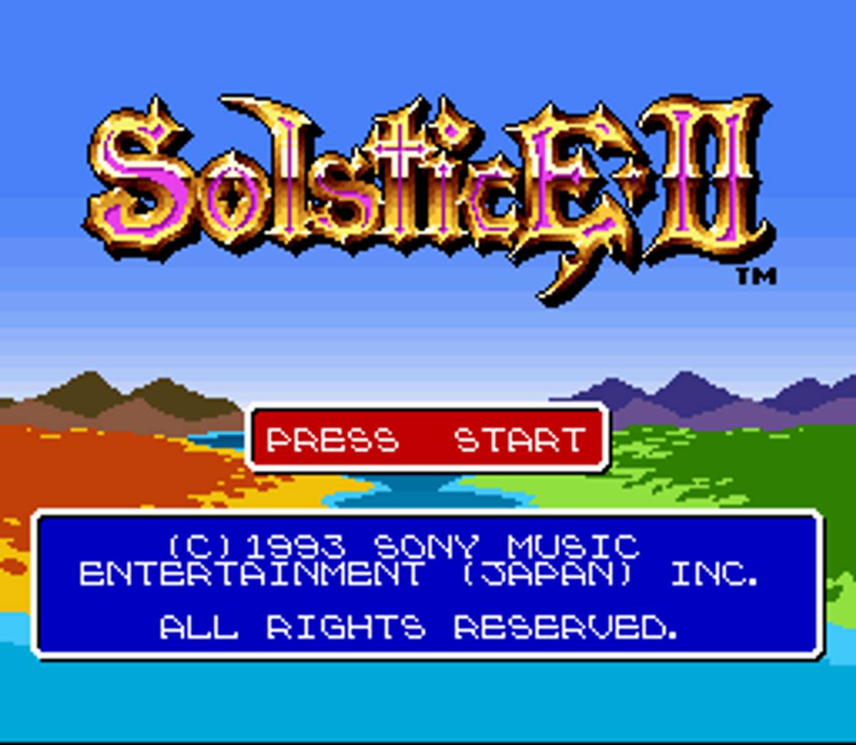 Equinox ROM - SNES screenshot 3