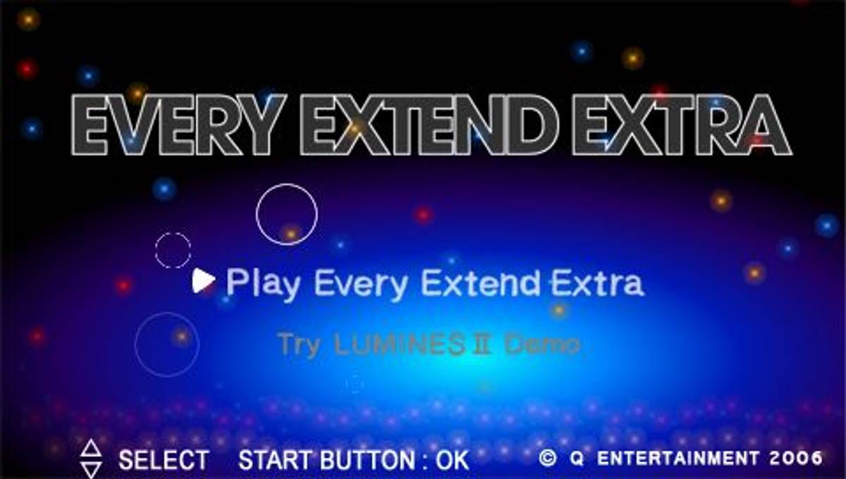 Every Extend Extra ISO - PSP screenshot 1