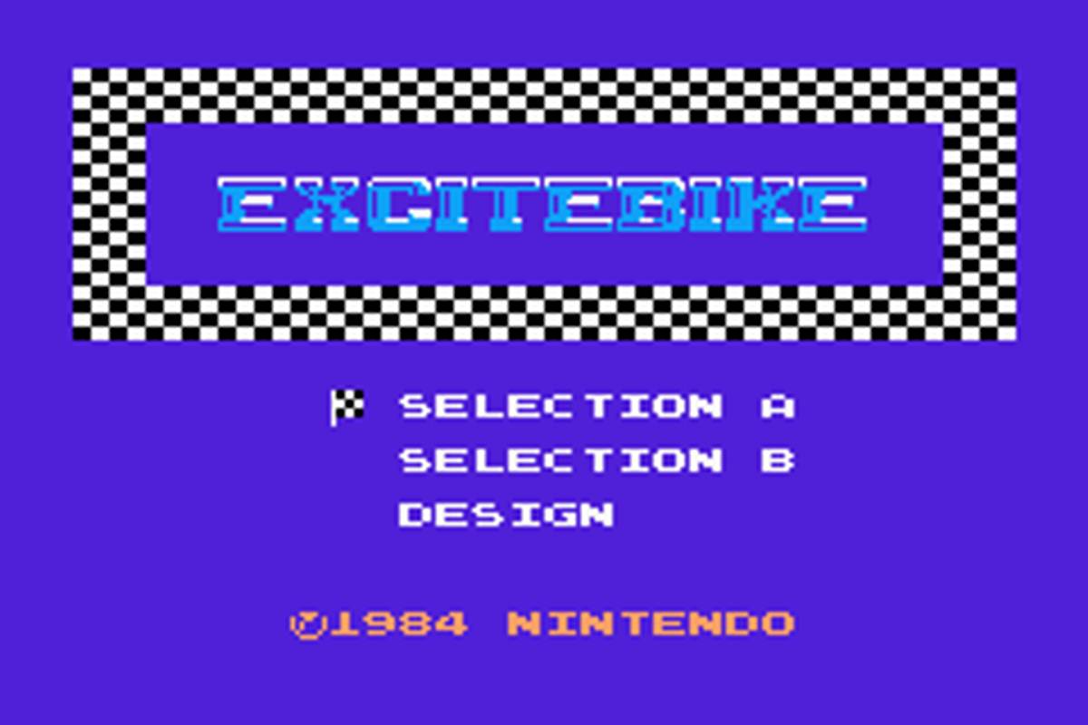 Excitebike ROM - GBA screenshot 1
