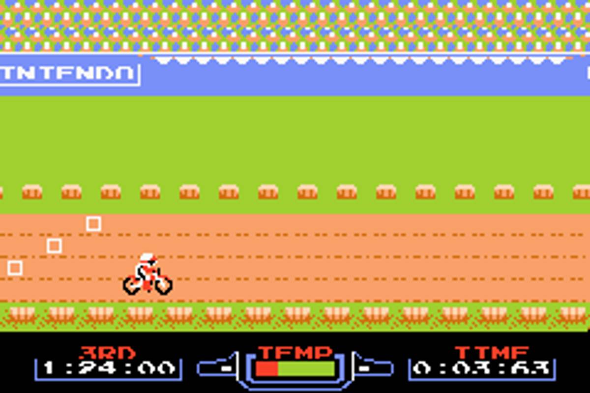 Excitebike ROM - GBA screenshot 2