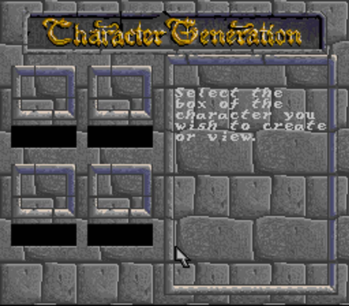 Eye of the Beholder ROM - SNES screenshot 3
