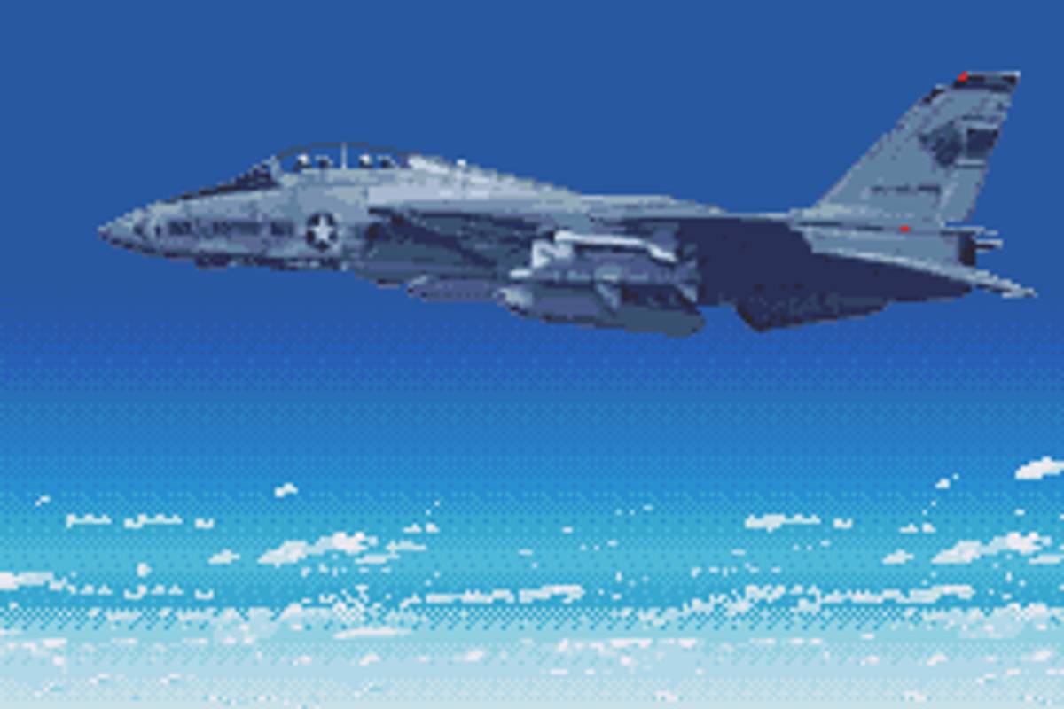 F-14 Tomcat ROM - GBA screenshot 3