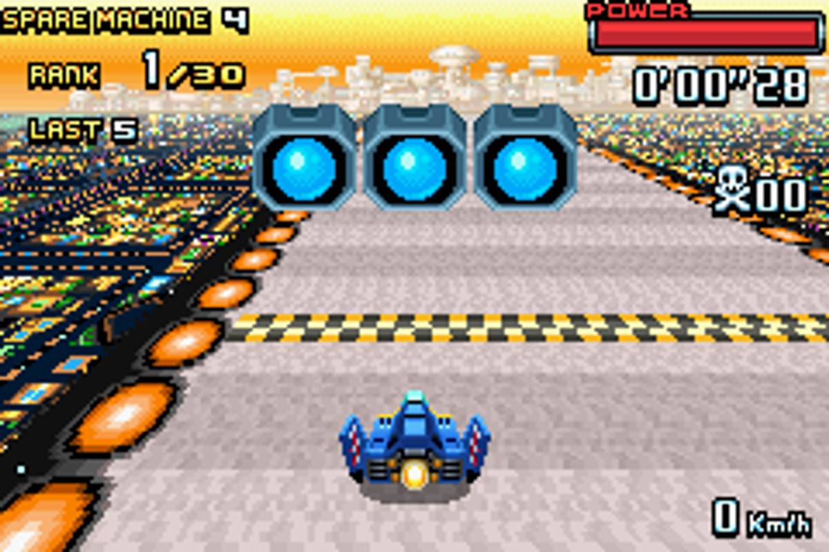 F-Zero: GP Legend ROM - GBA screenshot 2