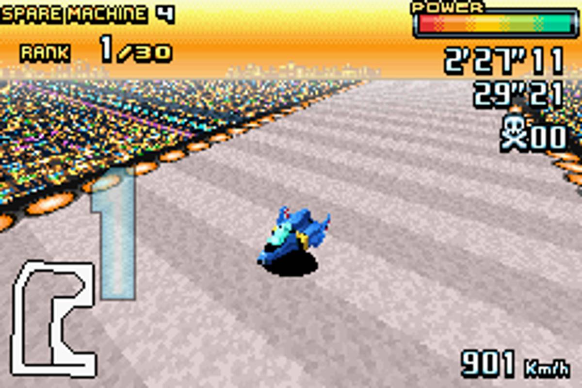 F-Zero: GP Legend ROM - GBA screenshot 3