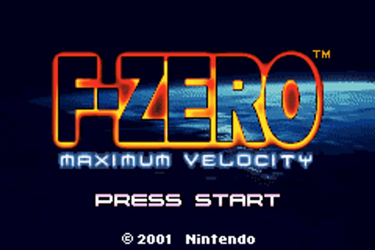 F-Zero: Maximum Velocity ROM - GBA screenshot 1
