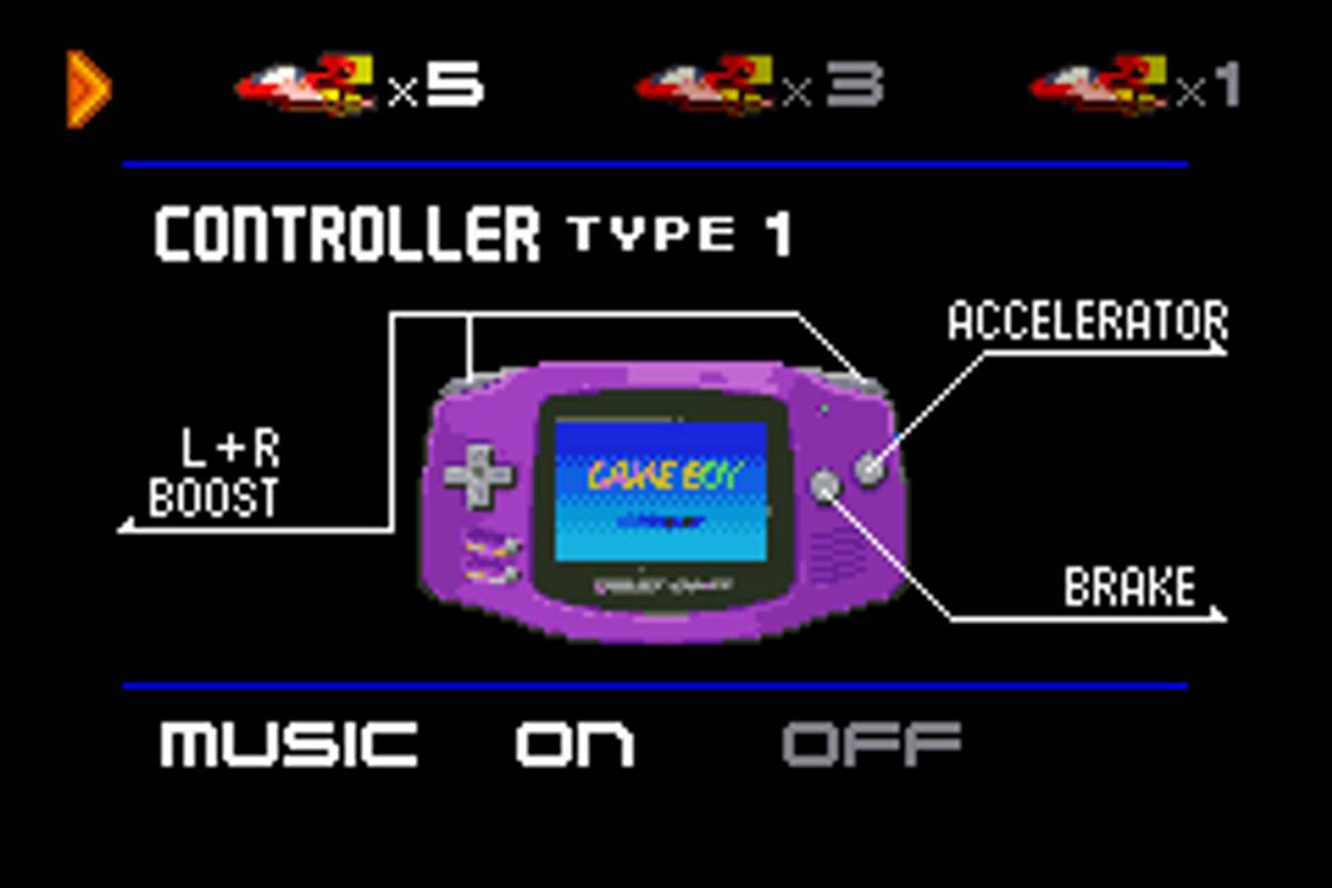 F-Zero: Maximum Velocity ROM - GBA screenshot 2