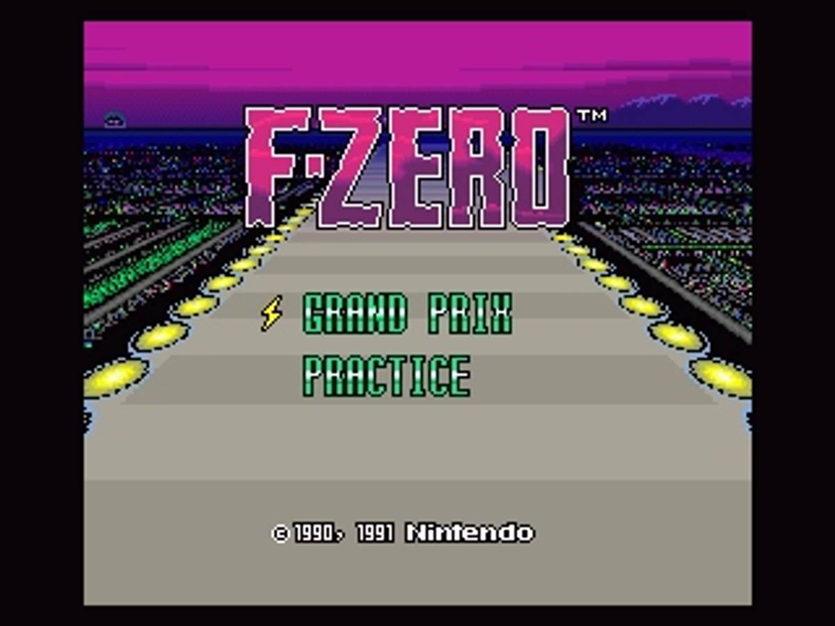 F-Zero ROM - SNES screenshot 1