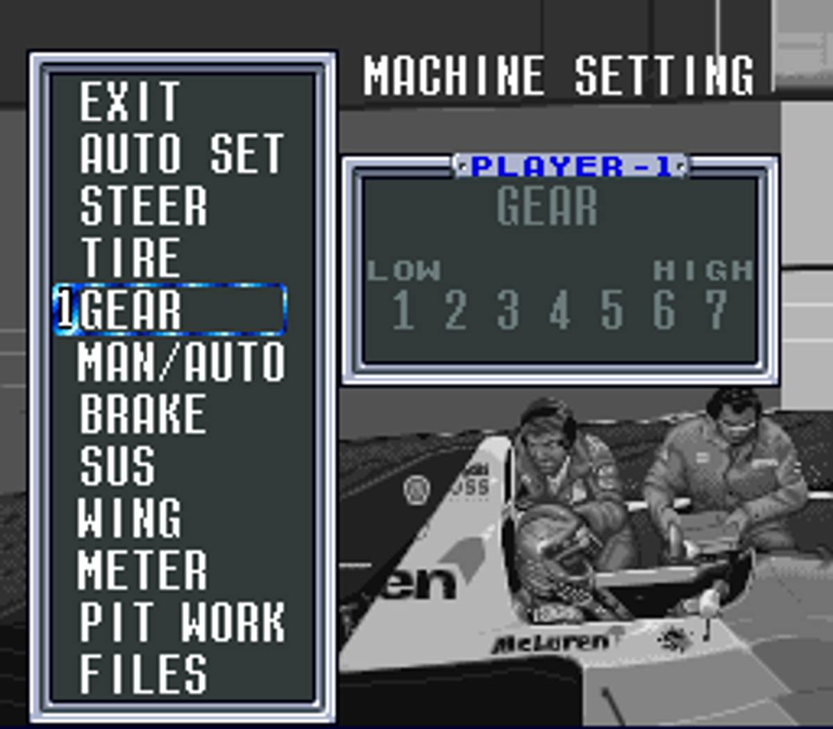 F1 Pole Position 2 ROM - SNES screenshot 6