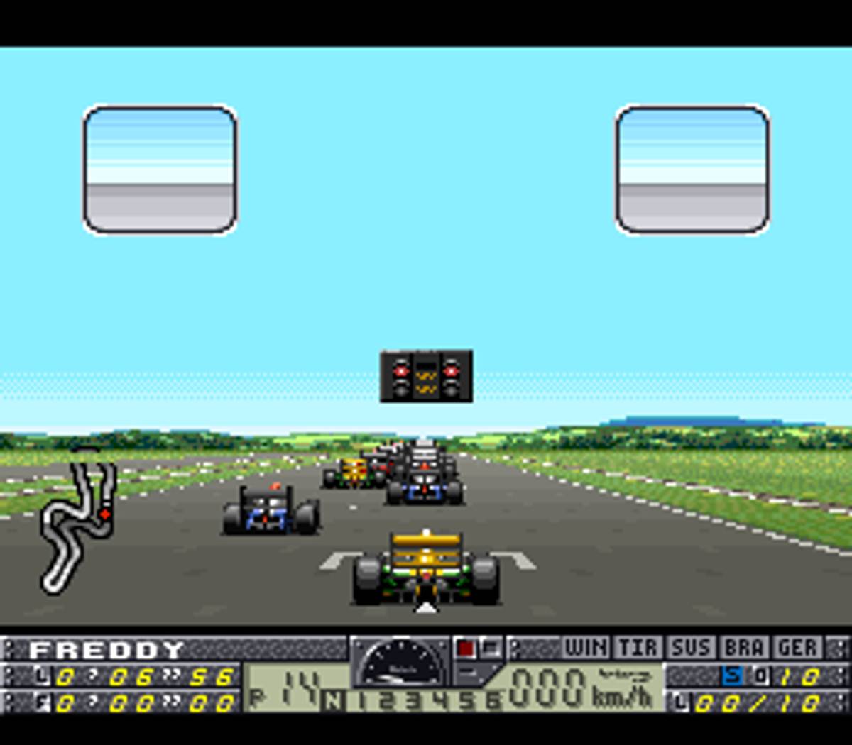 F1 Pole Position 2 ROM - SNES screenshot 7