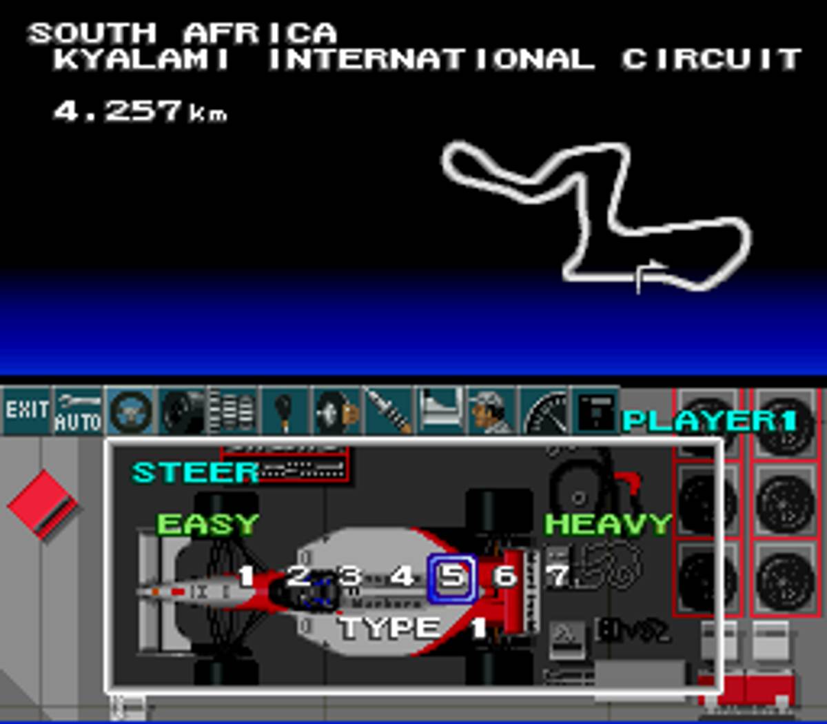 F1 Pole Position ROM - SNES screenshot 10