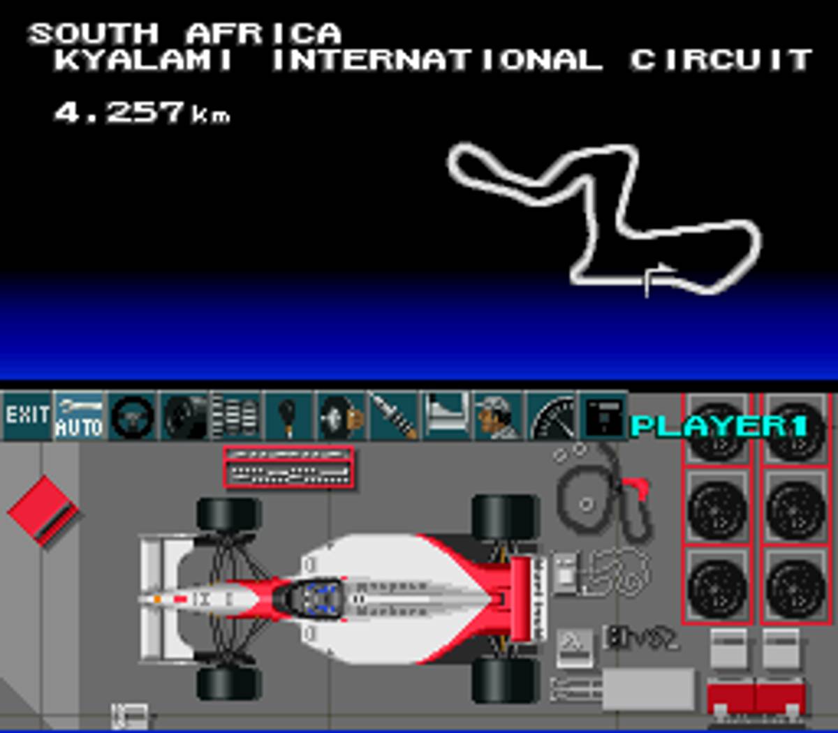 F1 Pole Position ROM - SNES screenshot 9