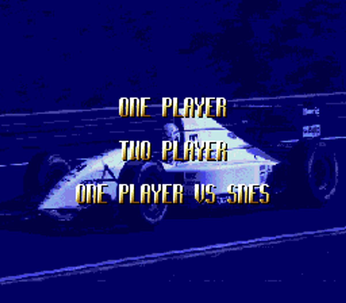 F1: World Championship Edition ROM - SNES screenshot 2
