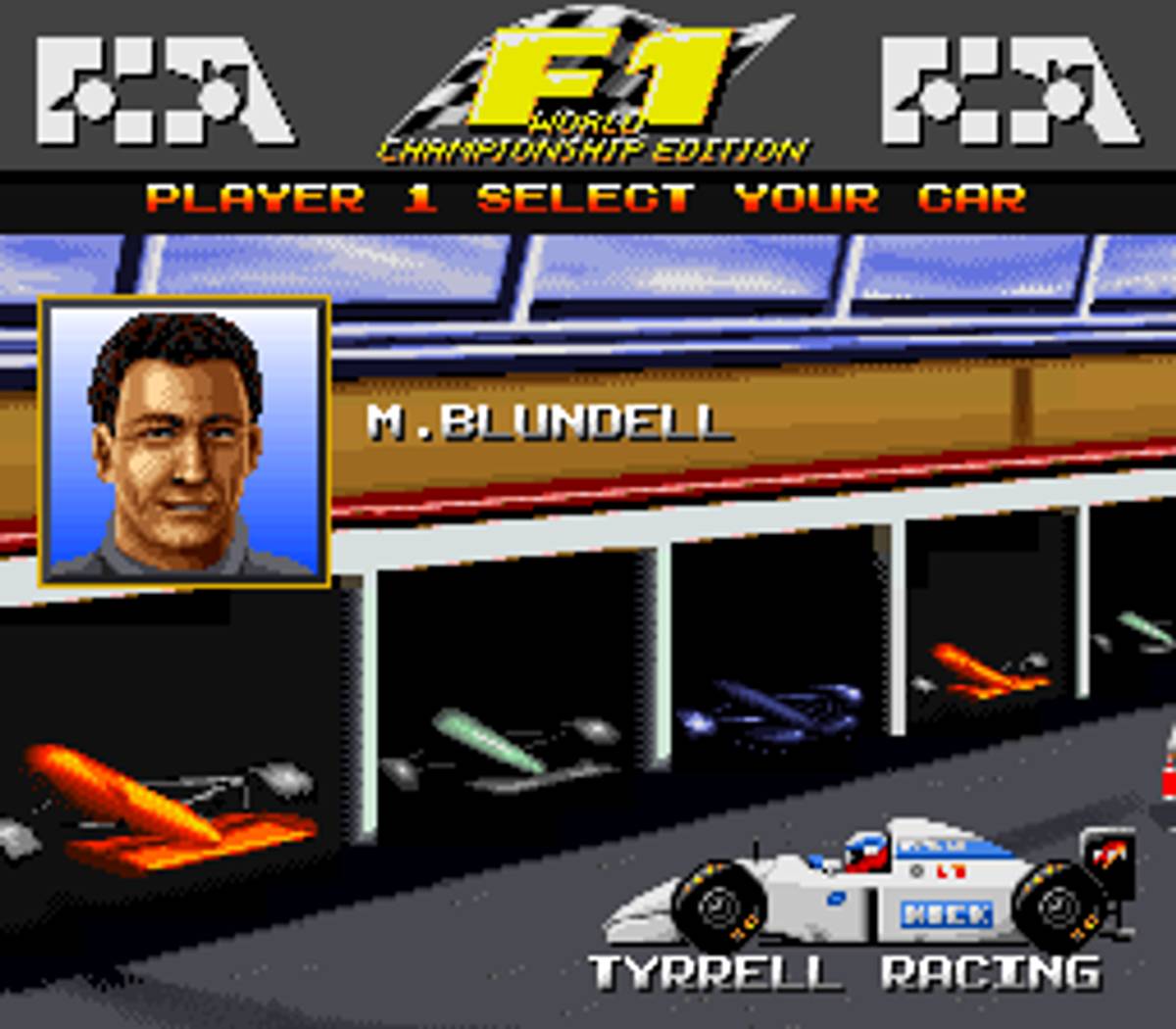 F1: World Championship Edition ROM - SNES screenshot 8
