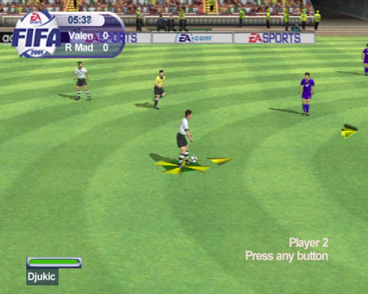 FIFA 2001: Major League Soccer ISO - PS2 screenshot 3