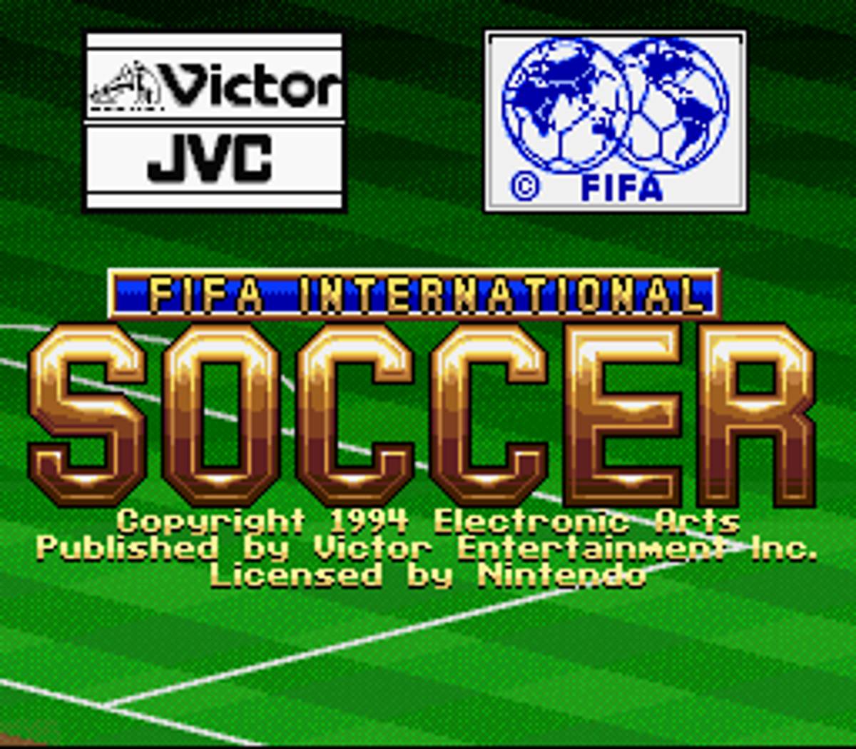 FIFA International Soccer ROM - SNES screenshot 7