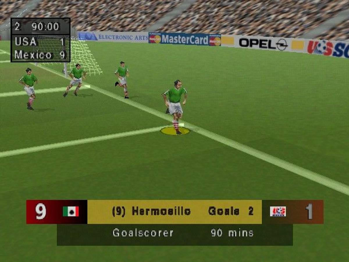 FIFA: Road to World Cup 98 ISO - PS1 screenshot 6