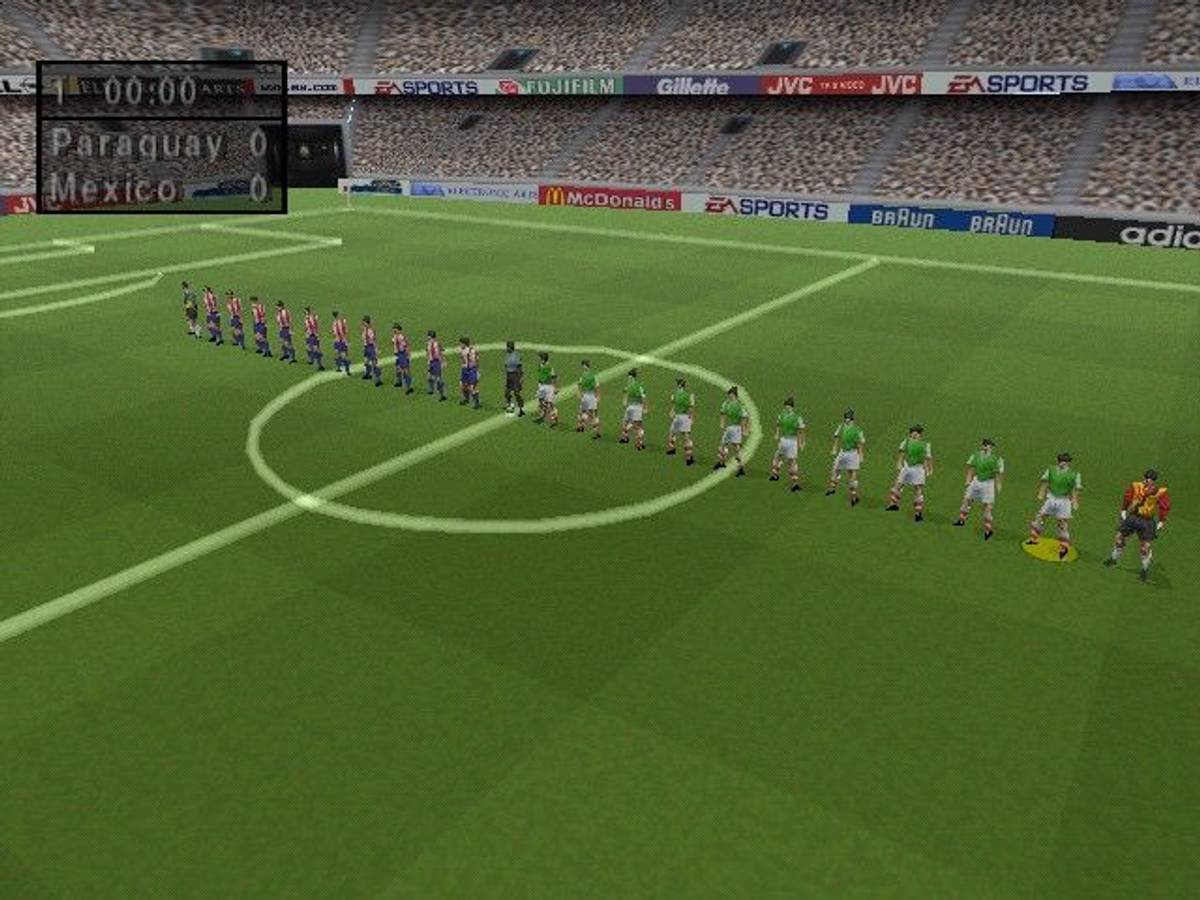 FIFA: Road to World Cup 98 ISO - PS1 screenshot 9