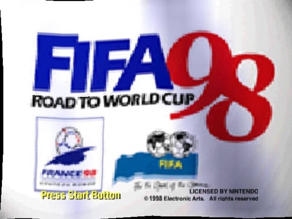 FIFA: Road to World Cup 98 ROM - N64 screenshot 1