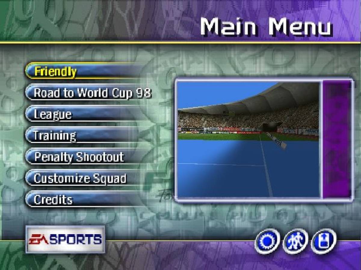 FIFA: Road to World Cup 98 ROM - N64 screenshot 2