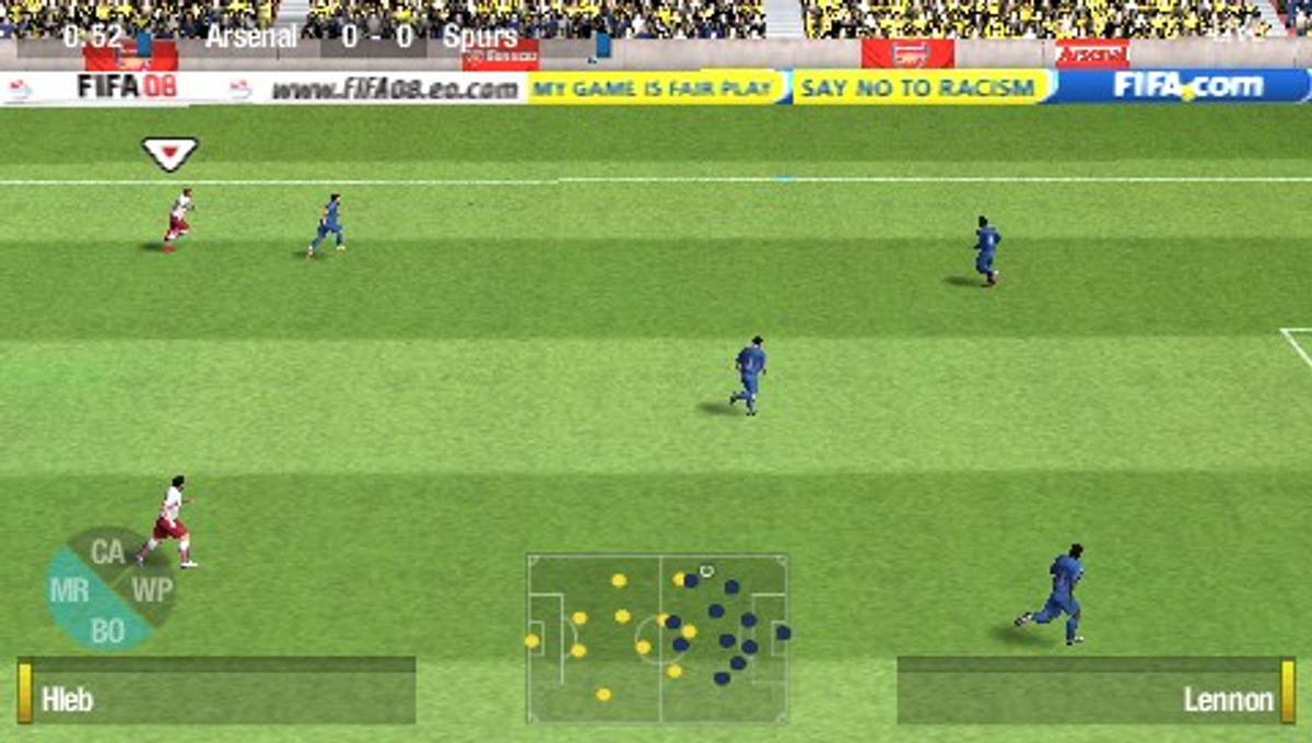 FIFA Soccer 08 ISO - PSP screenshot 8