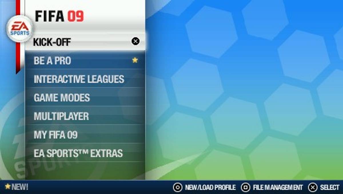 FIFA Soccer 09 ISO - PSP screenshot 2