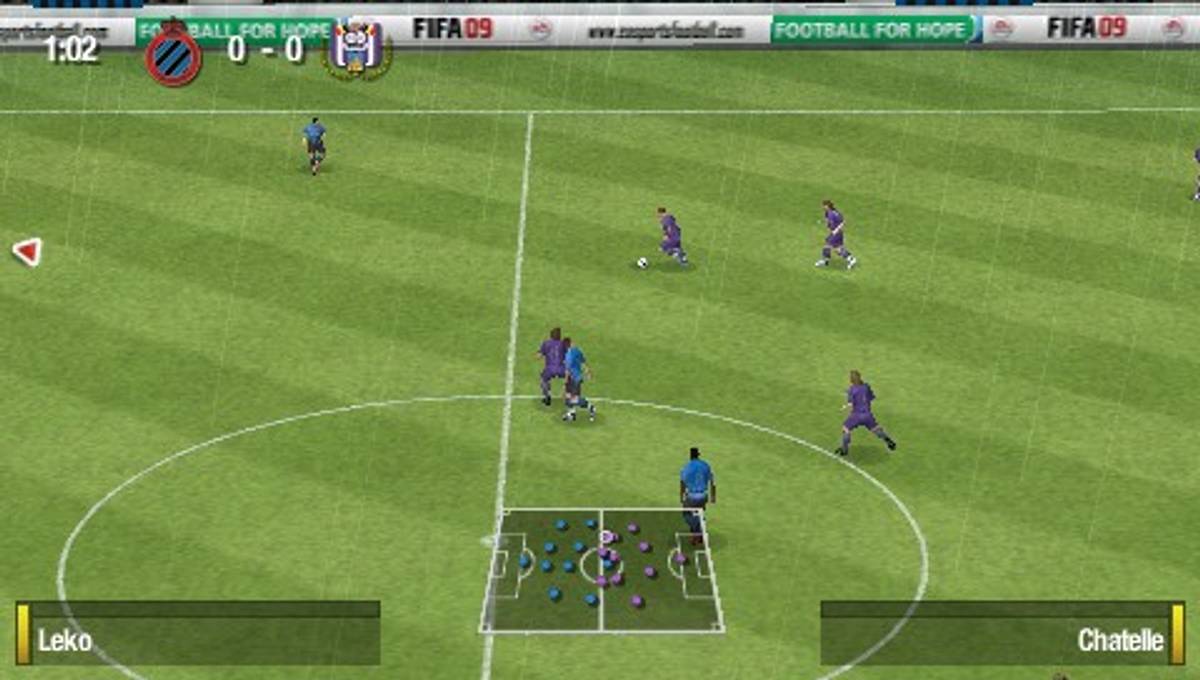 FIFA Soccer 09 ISO - PSP screenshot 7