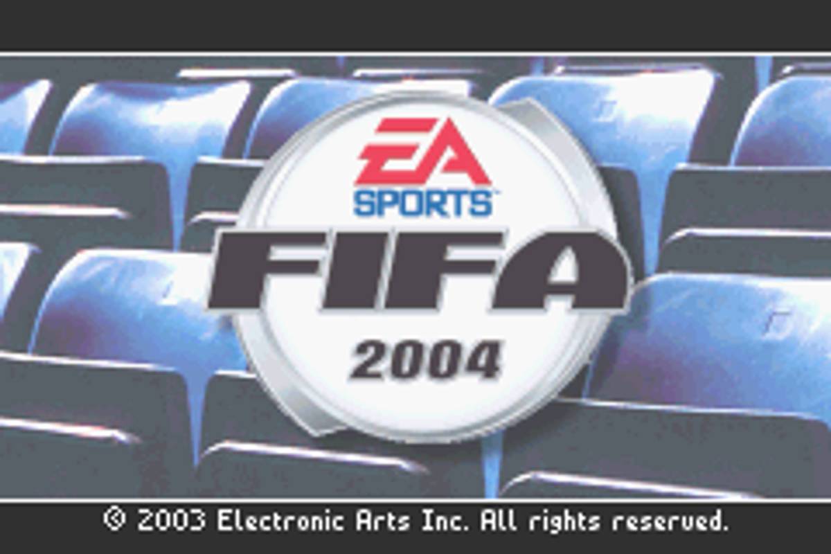 FIFA Soccer 2004 ROM - GBA screenshot 1