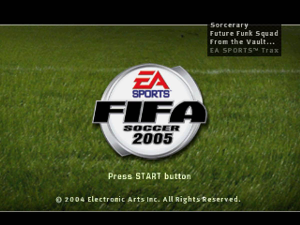 FIFA Soccer 2005 ISO - PS1 screenshot 1