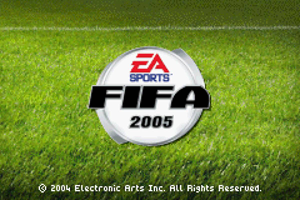 FIFA Soccer 2005 ROM - GBA screenshot 1