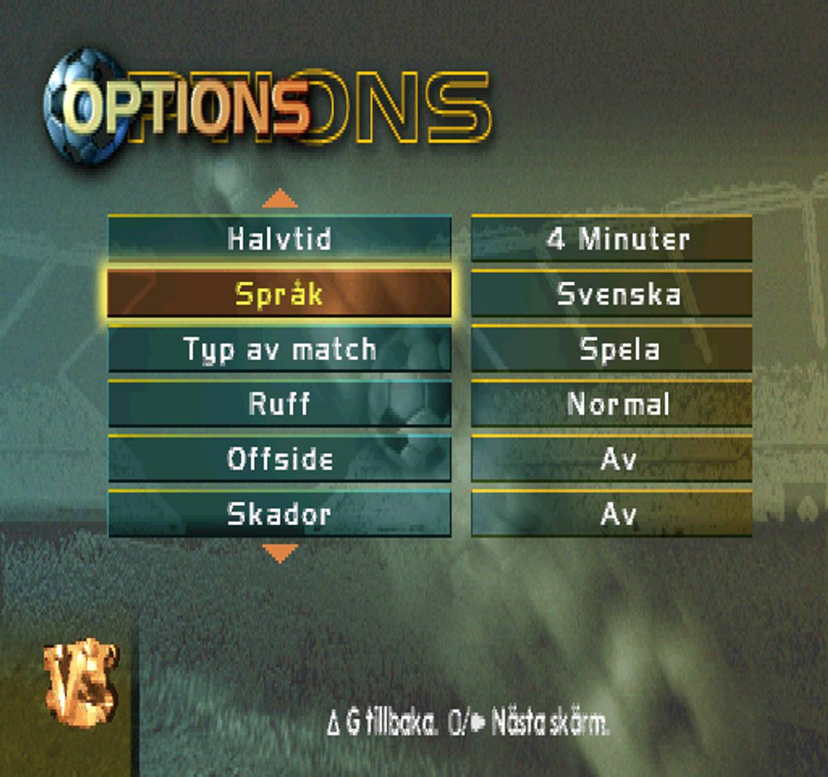 FIFA Soccer 96 ISO - PS1 screenshot 8