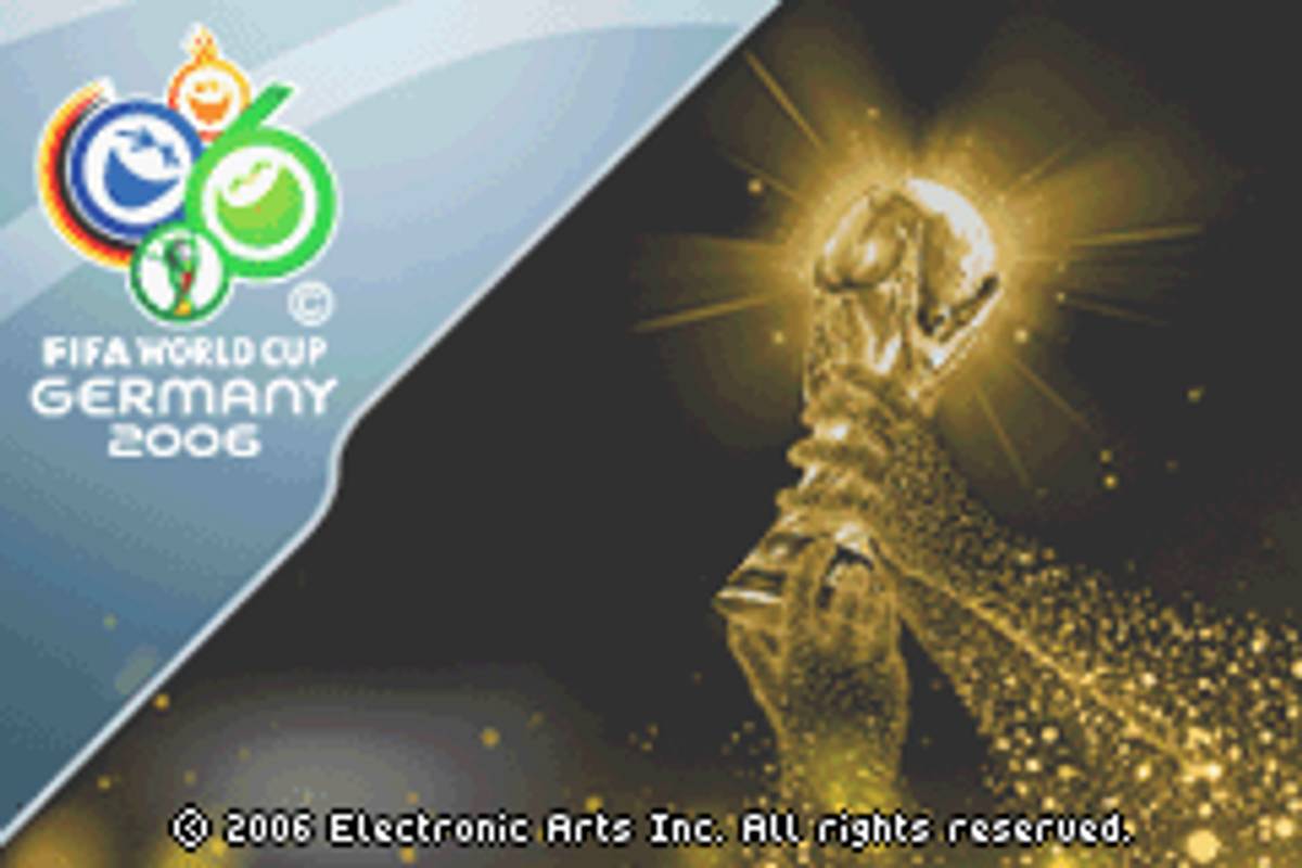 FIFA World Cup: Germany 2006 ROM - GBA screenshot 1