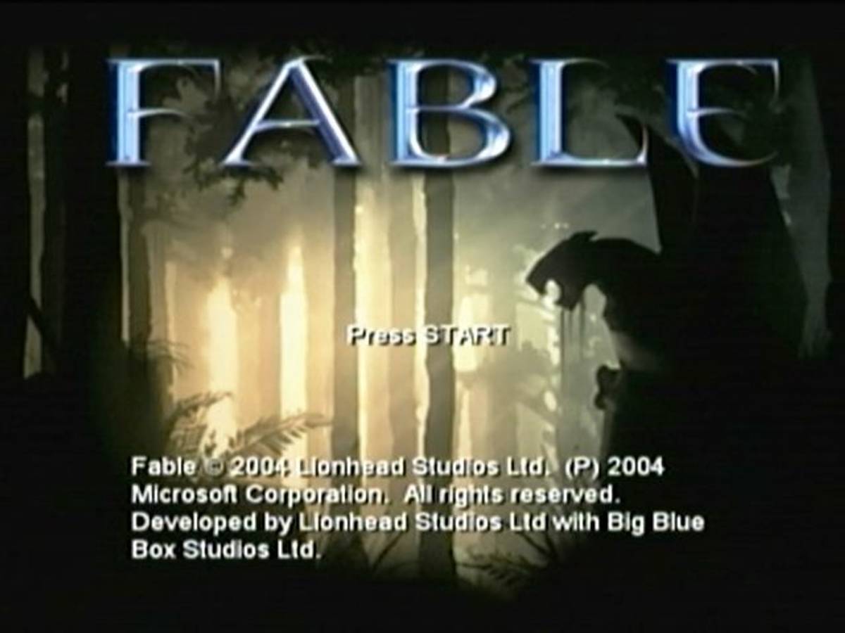 Fable ISO - Xbox screenshot 1