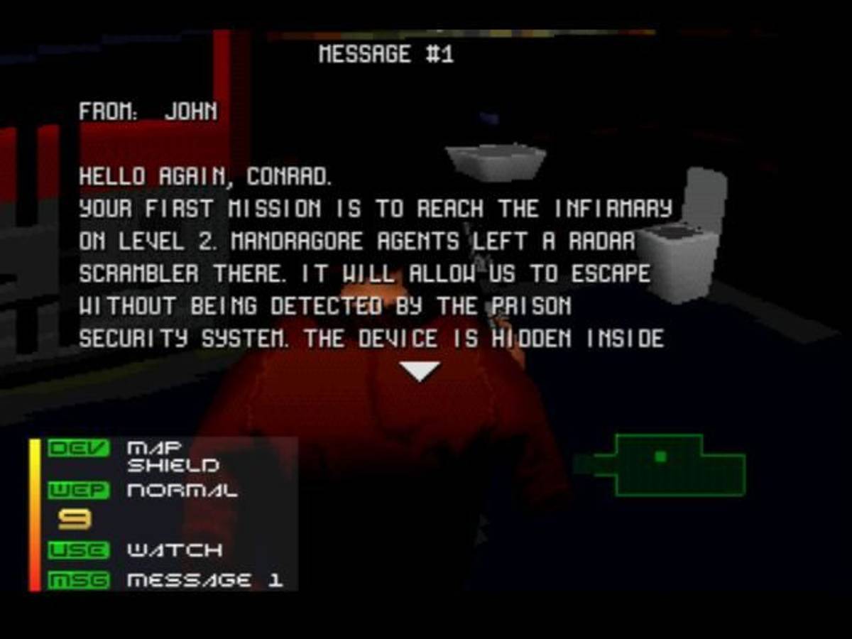 Fade to Black ISO - PS1 screenshot 3
