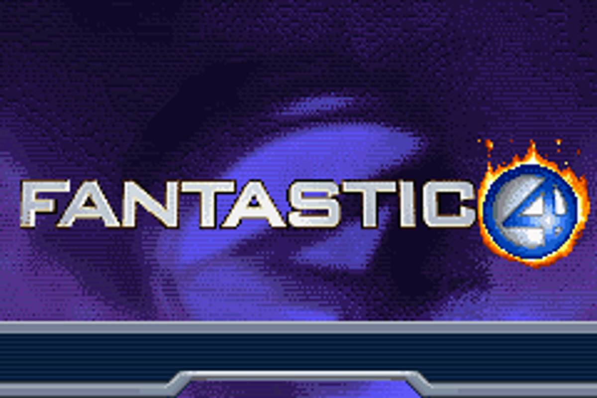 Fantastic 4: Flame On ROM - GBA screenshot 1