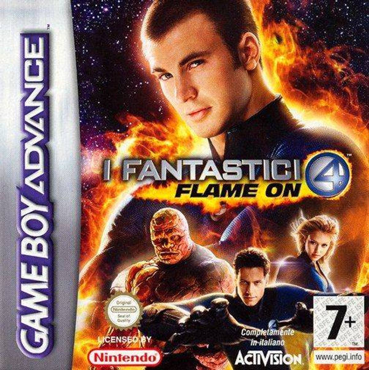 Download Torrent Fantastic 4: Flame On ROM – GBA