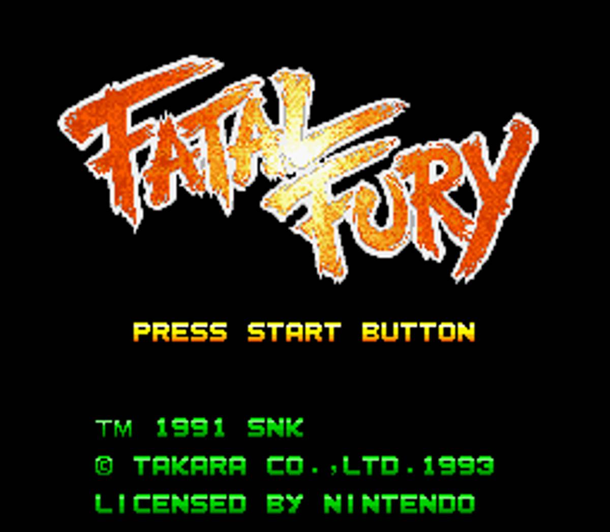 Fatal Fury ROM - SNES screenshot 2