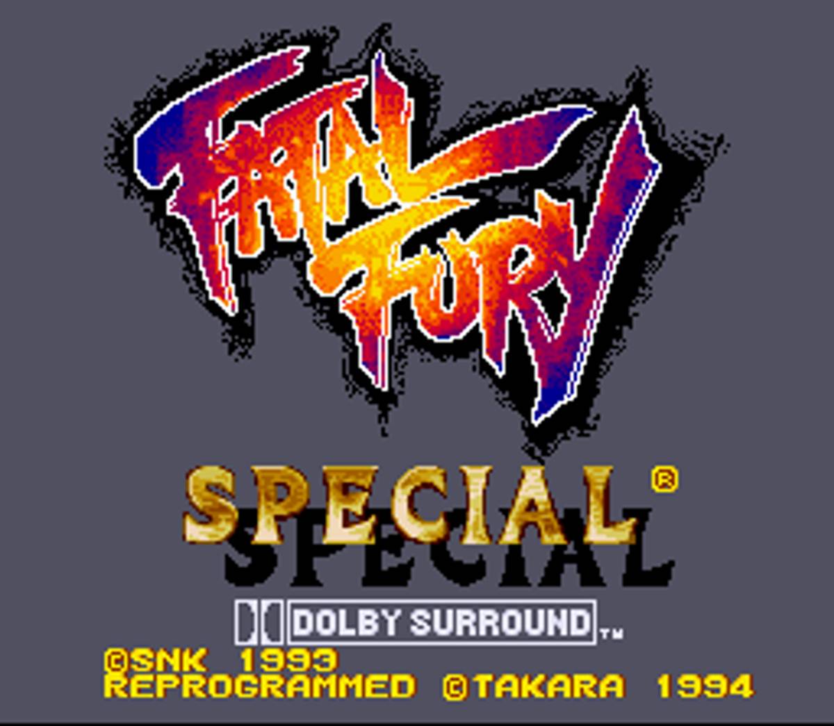 Fatal Fury Special ROM - SNES screenshot 1