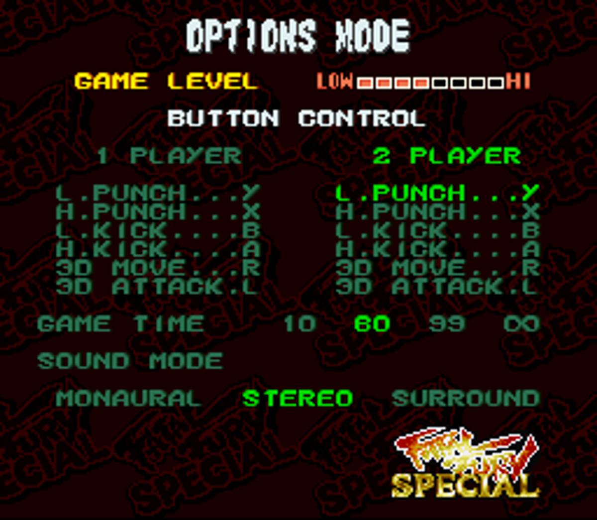 Fatal Fury Special ROM - SNES screenshot 2
