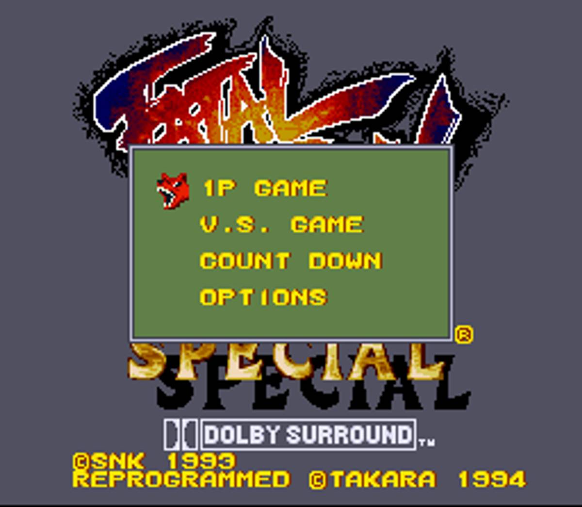 Fatal Fury Special ROM - SNES screenshot 3