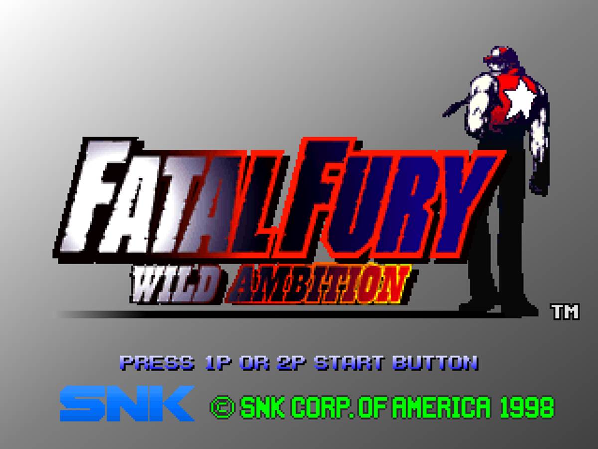 Fatal Fury: Wild Ambition ISO - PS1 screenshot 3