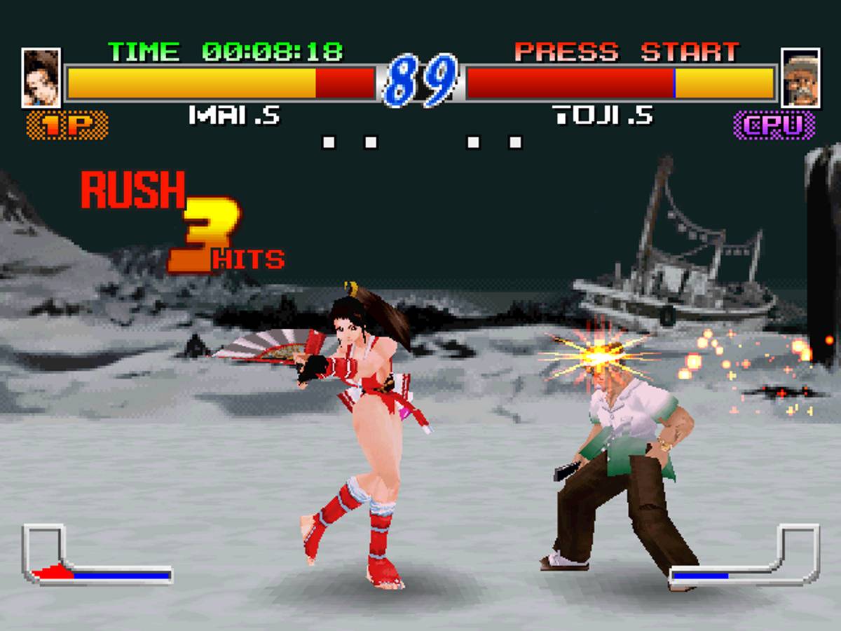 Fatal Fury: Wild Ambition ISO - PS1 screenshot 5