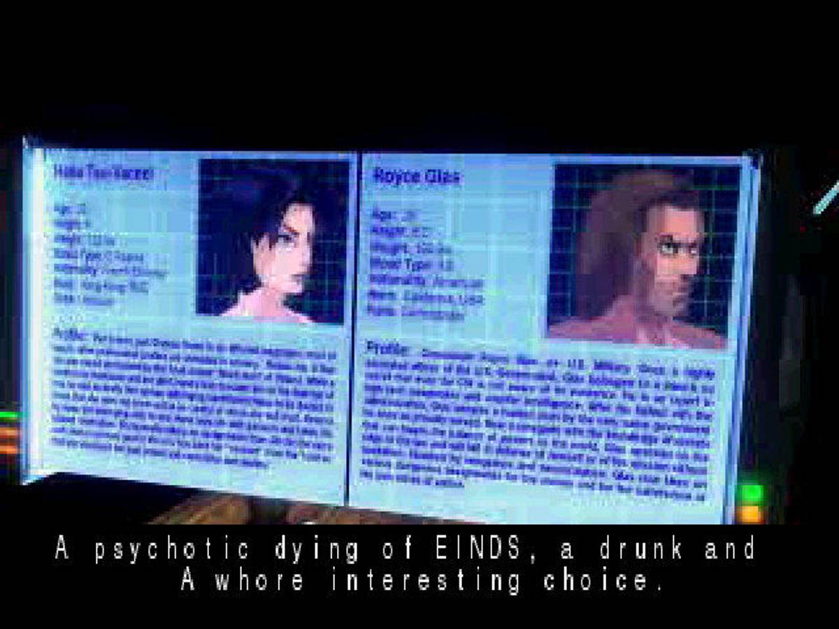 Fear Effect 2: Retro Helix ISO - PS1 screenshot 7