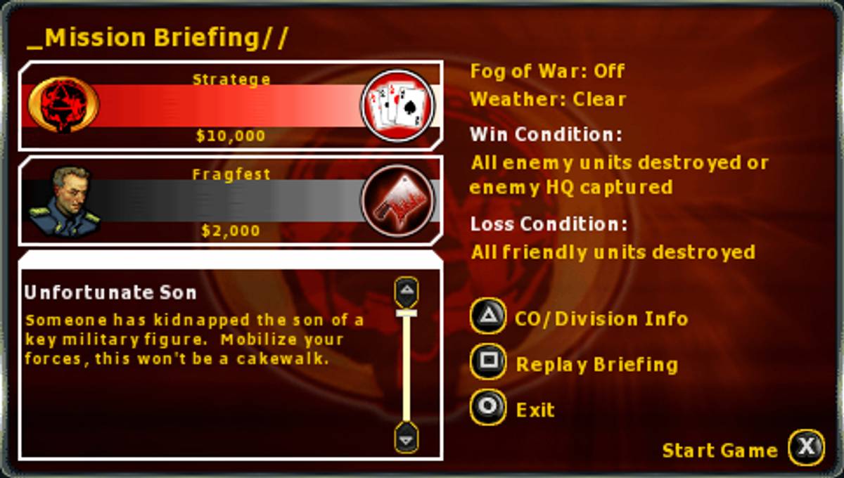 Field Commander ISO - PSP screenshot 6