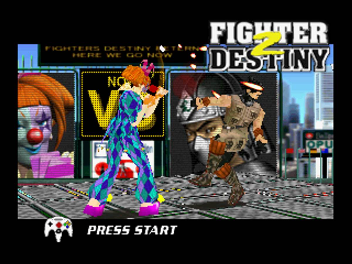 Fighter Destiny 2 ROM - N64 screenshot 2