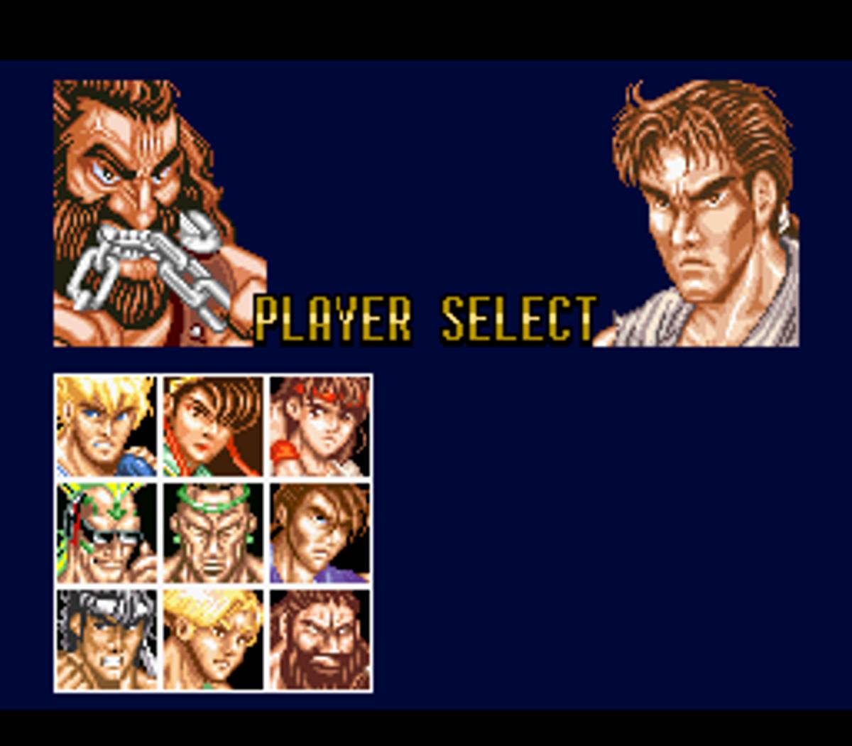 Fighter's History ROM - SNES screenshot 3