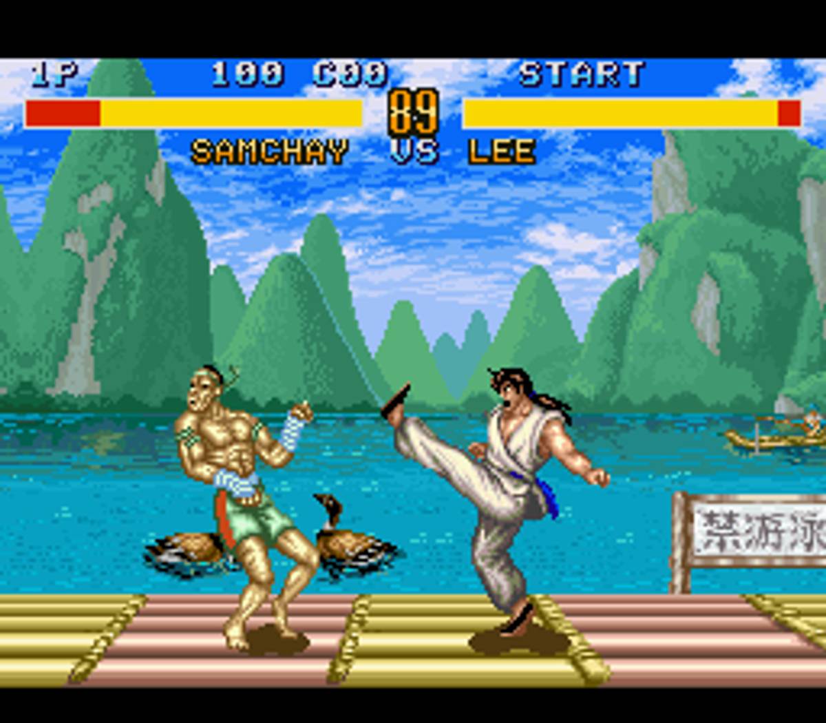 Fighter's History ROM - SNES screenshot 5