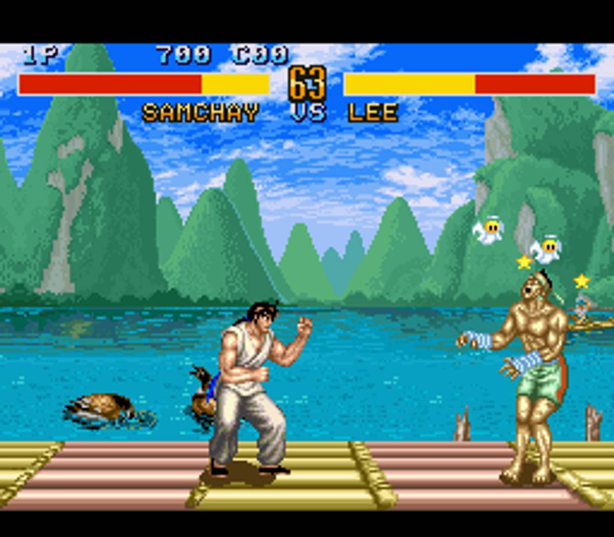 Fighter's History ROM - SNES screenshot 6